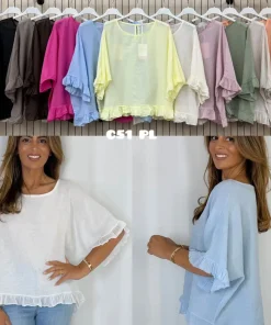 Bluzki damskie,size uni,paczka 6szt ,mix kolor