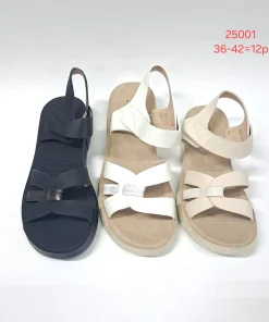 Sandaly DAMSKIE (36-42, 12par) 1kolor