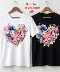 Bluzki damskie , Size m-2xl,paczka 8szt mix kolor