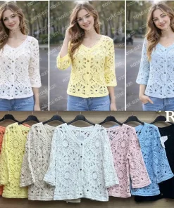 Bluzki damskie,size uni,paczka 6szt ,mix kolor