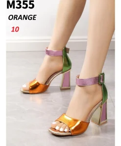 Sandaly na Obcasie Damskie (36-41, 12par) (1klor)