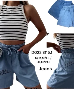 Spodenki jeansowe Damskie,Size s/m-xl/2xl,paczka 12szt, mix kolor