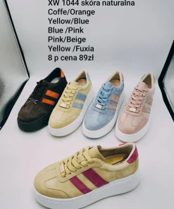 Buty Sportowe DAMSKIE (36-41, 8par) 1kolor