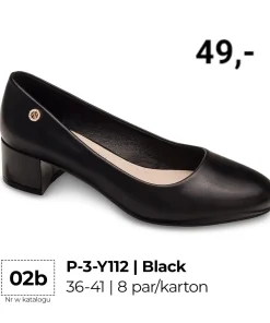 Buty Czółenka Damskie (36-41, 8par) 1 kolor