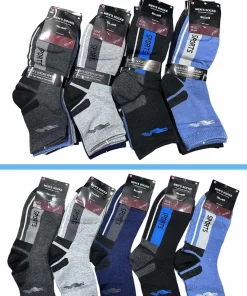 Skarpety MĘSKIE,Size 40-46, paczka 40szt, mix kolor