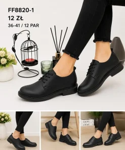 Buty Sportowe DAMSKIE (36-41, 12par) 1 kolor