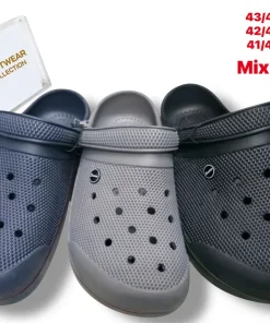 Klapki Kroksy MĘSKIE (41-45, 24par) mix kolor