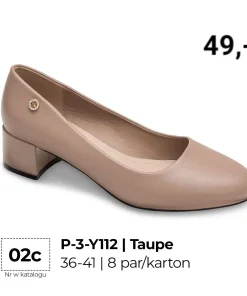 Buty Czółenka Damskie (36-41, 8par) 1 kolor