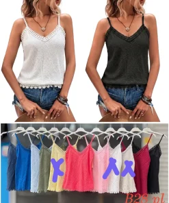 Bluzki damskie wloskie, Size uni ,paczka 6szt mix kolor