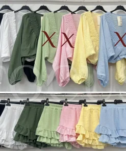 Komplety damskie wloskie, Size uni ,paczka 6szt mix kolor
