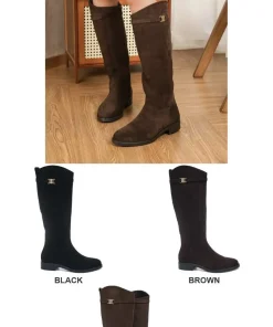 Buty Kozaki Damskie (36-41, 12par) 1 kolor