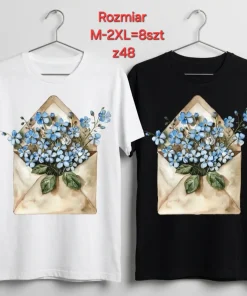Bluzki damskie , Size m-2xl,paczka 8szt mix kolor