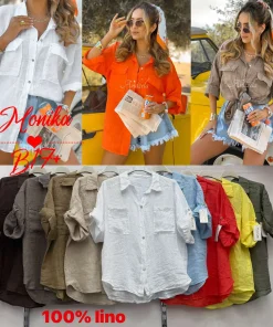 Bluzki damskie wloskie, Size uni ,paczka 6szt mix kolor