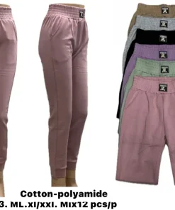 Spodnie Damskie,Size m/l-xl/2xl,paczka 12szt, mix kolor