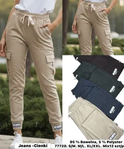 Jeansy Damskie,Size s/m-xl/2xl,paczka 12szt, mix kolor