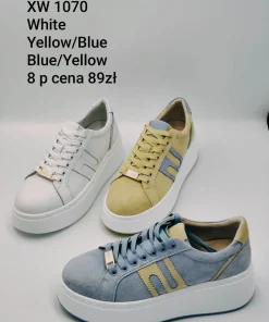 Buty Sportowe DAMSKIE (36-41, 8par) 1kolor