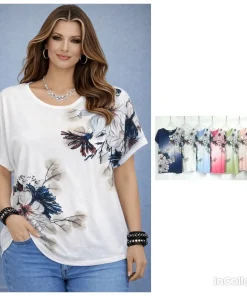 Bluzki damskie,size xl/2xl-2/3xl,paczka 12szt ,mix kolor