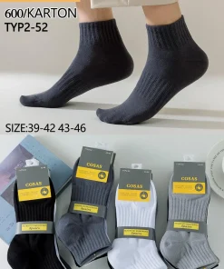 Skarpety MĘSKIE,Size 39-46,paczka 40szt, mix kolor