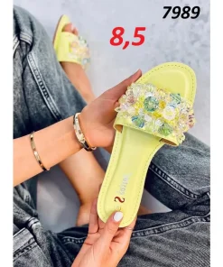 Kapcie Damskie (36-41, 12par) (1klor)