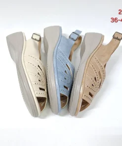 Sandaly DAMSKIE (36-42, 12par) (1klor)