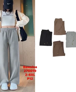 Spodnie Damskie,Size 2xl-6xl,paczka 12szt, mix kolor