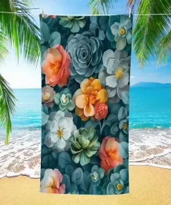 Ręczniki plażowe z mikrofibra Rozmiar : 70/140 Paczka : 10szt/ mix kolor