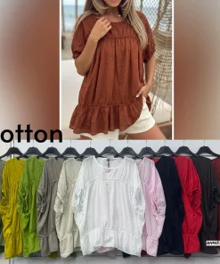 Bluzki damskie WŁOSKA ,Size uni ,paczka 6szt mix kolor