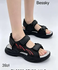 Sandaly DAMSKIE (36-41, 8par) 1 kolor