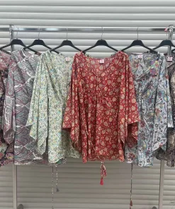 Bluzki damskie wloskie, Size uni ,paczka 6szt mix kolor