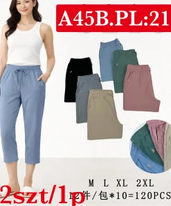Spodnie Damskie,Size m-2xl, paczka 12szt, mix kolor