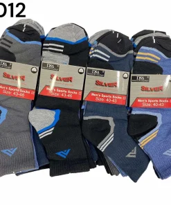 Skarpety MĘSKIE,Size 40-46, paczka 40szt, mix kolor