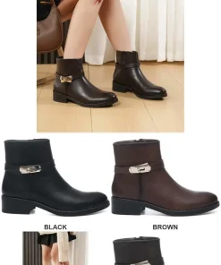 Buty Botki Damskie (36-41, 12par) 1 kolor