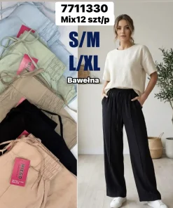 Spodnie Damskie,Size s/m-l/xl,paczka 12szt, mix kolor