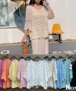 Bluzki damskie,size uni,paczka 6szt ,mix kolor