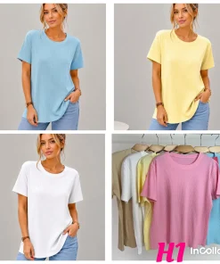 Bluzki damskie,size xl/2xl-2/3xl,paczka 12szt ,mix kolor