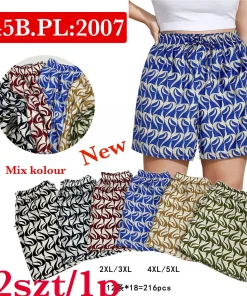 Spodenki Damskie,Size 2xl/3xl-4xl/5xl, paczka 12szt, mix kolor