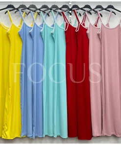 Sukienki damskie wloskie, Size uni ,paczka 6szt mix kolor
