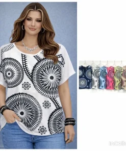 Bluzki damskie,size xl/2xl-2/3xl,paczka 12szt ,mix kolor