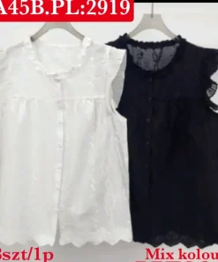 Bluzki Damskie,Size s/m-l/xl, paczka 8szt, mix kolor