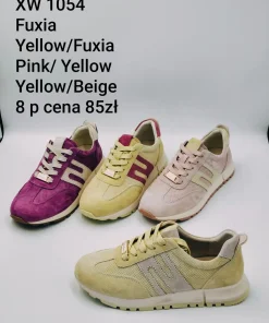 Buty Sportowe DAMSKIE (36-41, 8par) 1kolor