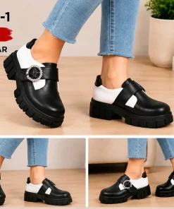 Buty Półbuty DAMSKIE (36-41, 12par) 1 kolor