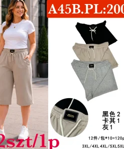 Spodnie Damskie,Size 3xl/4xl-5xl/6xl, paczka 12szt, mix kolor