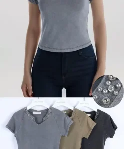 Bluzki Damskie,Size uni,paczka 10szt, mix kolor