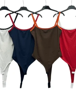 Body damskie WŁOSKA, Size uni ,paczka 6szt mix kolor