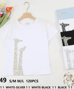 Bluzki Damskie,Size s/m-m/l,paczka 10szt, mix kolor