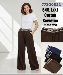 Spodnie Damskie,Size s/m-l/xl,paczka 12szt, mix kolor