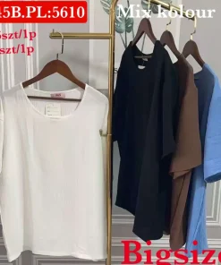 Bluzki Damskie,Size uni, paczka 8szt, mix kolor
