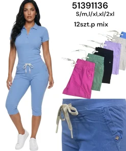 Spodnie Damskie,Size s/m-xl/2xl,paczka 12szt, mix kolor