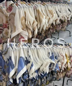 Bluzki damskie wloskie, Size uni ,paczka 6szt mix kolor