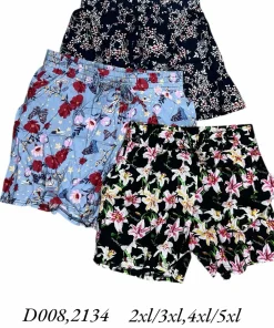 Spodenki Damskie,Size 2xl/3xl-4xl/5xl,paczka 12szt, mix kolor